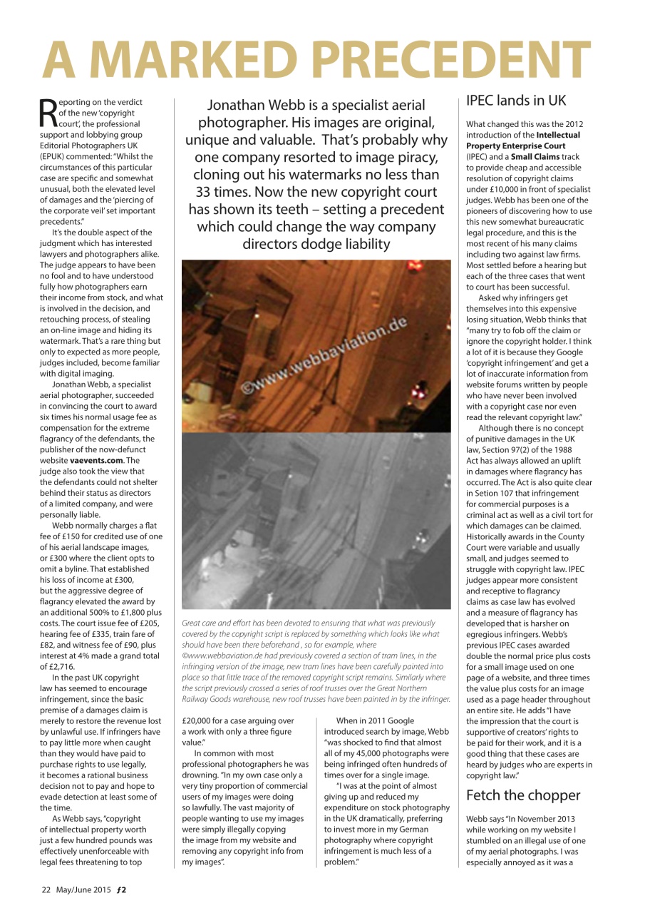 f2 Cameracraft Preview Pages