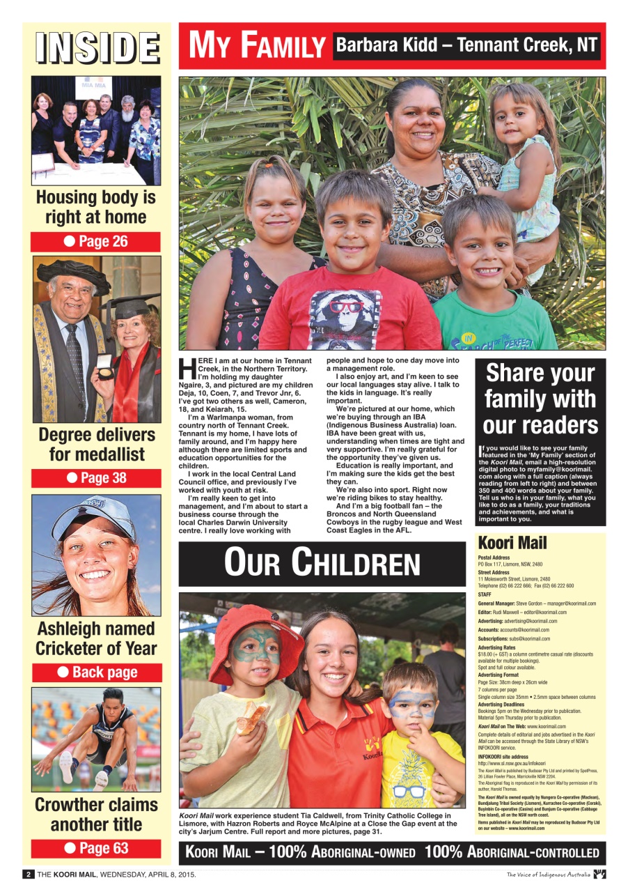 Koori Mail Preview Pages