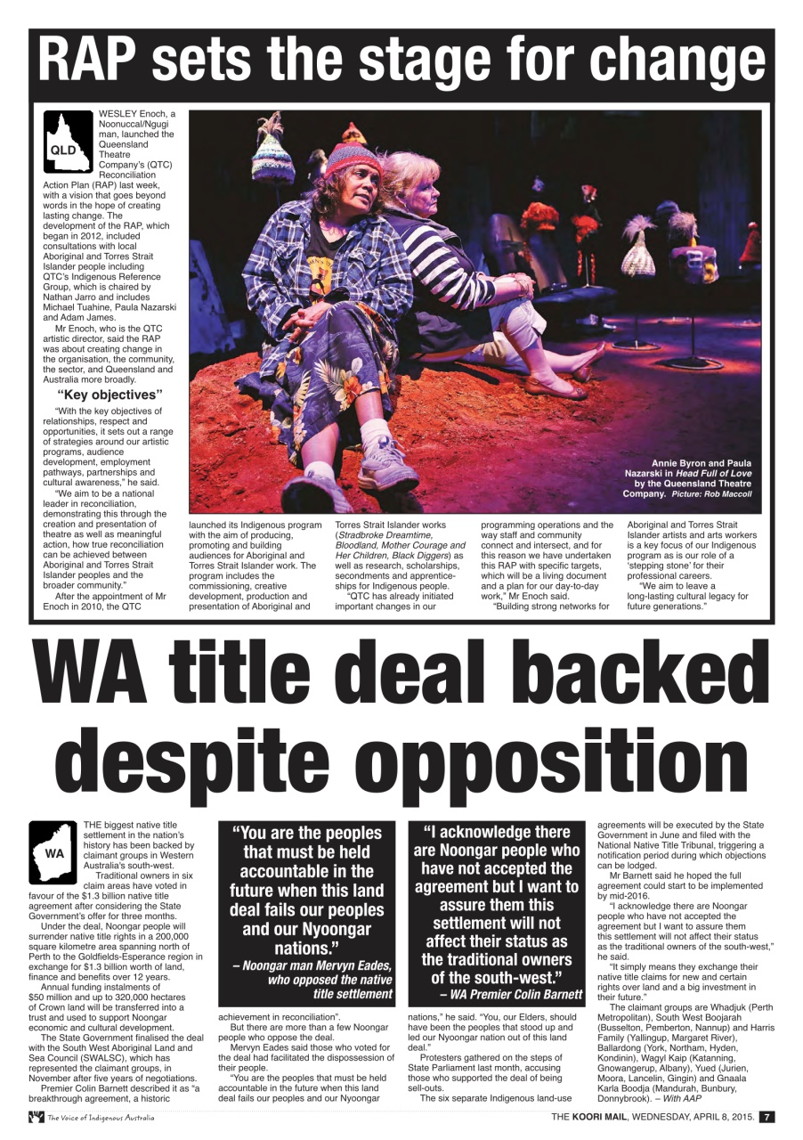 Koori Mail Preview Pages