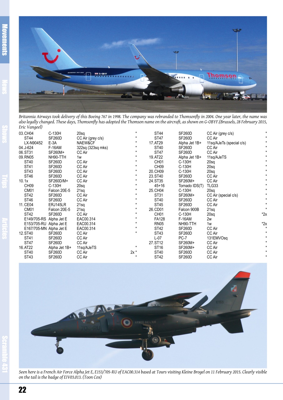 Scramble Magazine Preview Pages