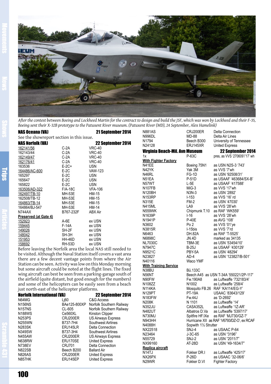 Scramble Magazine Preview Pages