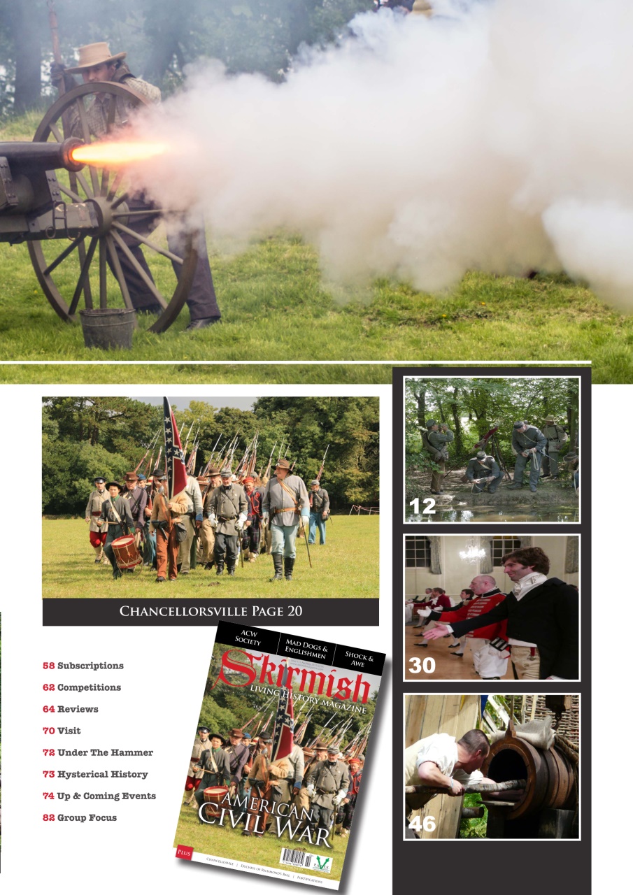 Skirmish Living History Preview Pages