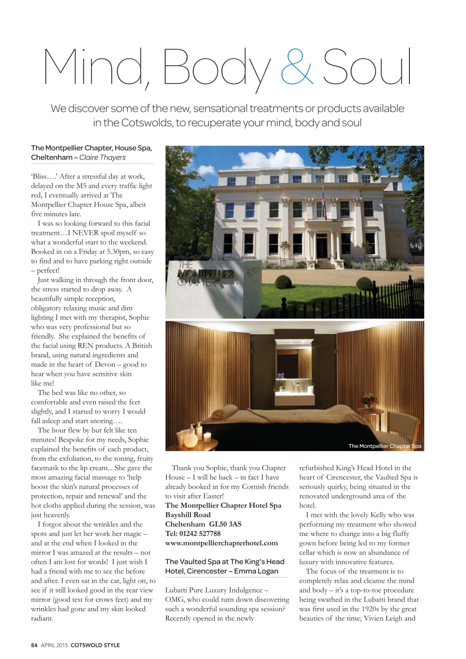 Cotswold Style Preview Pages