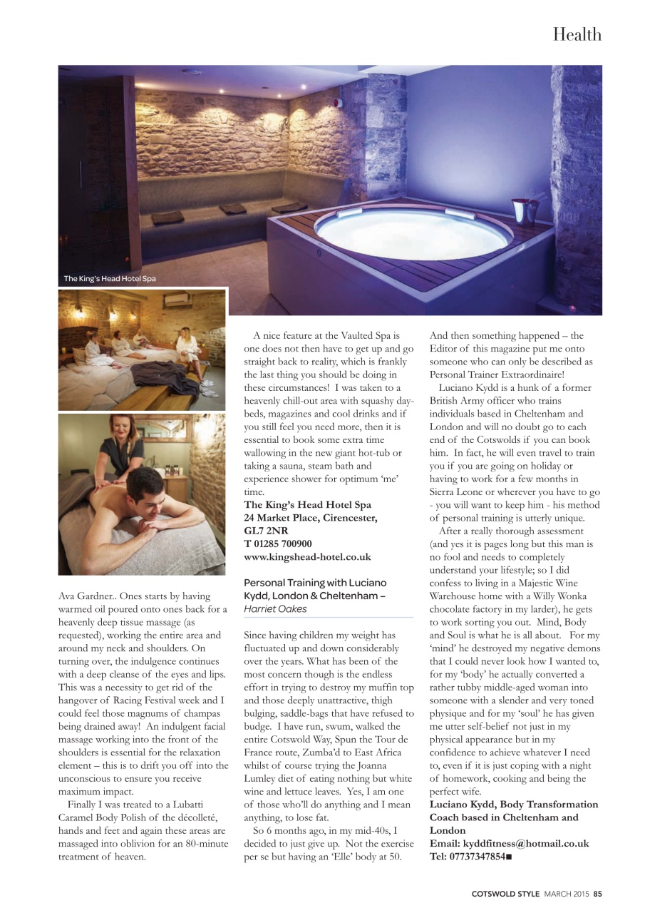 Cotswold Style Preview Pages