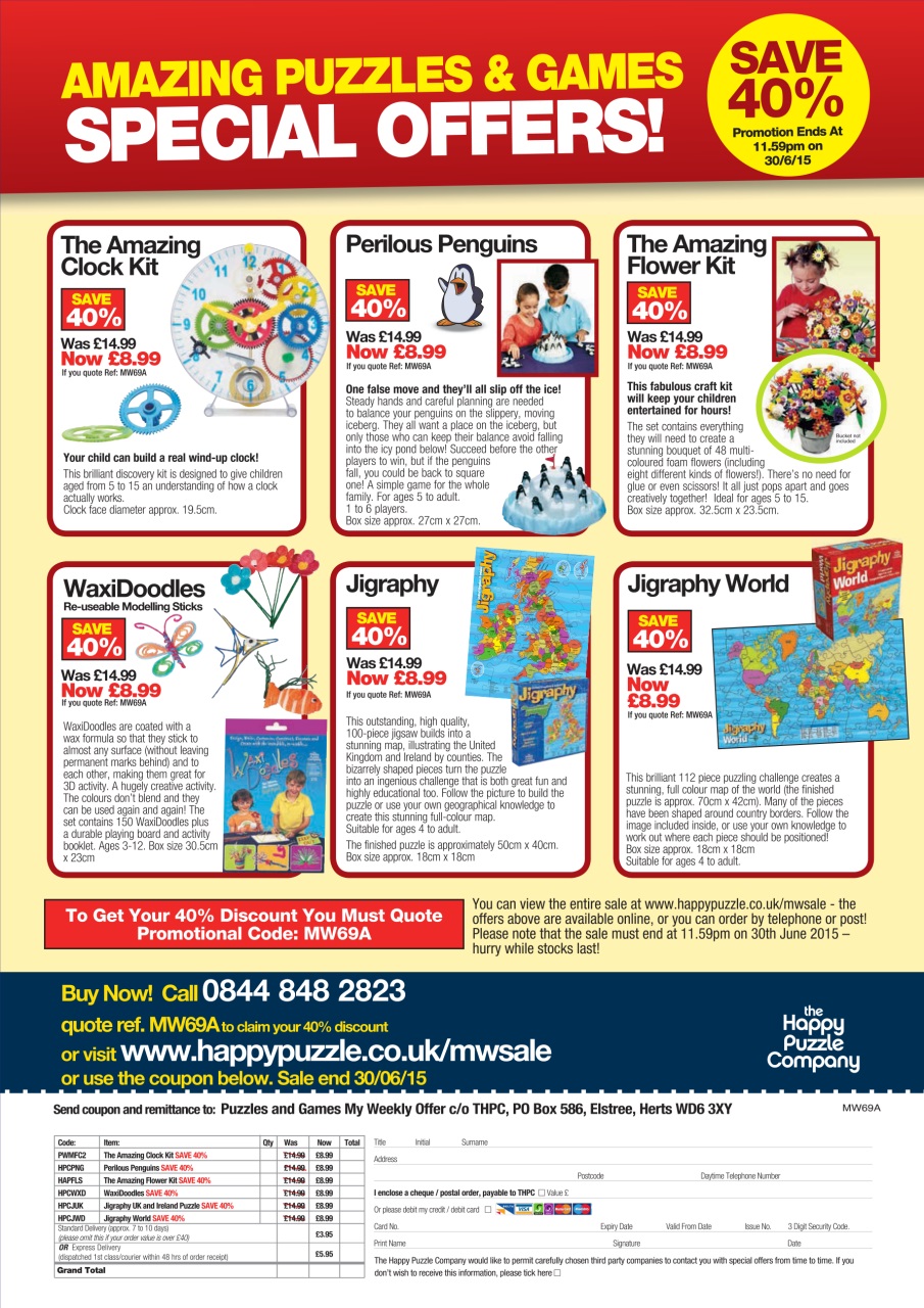 My Weekly Preview Pages