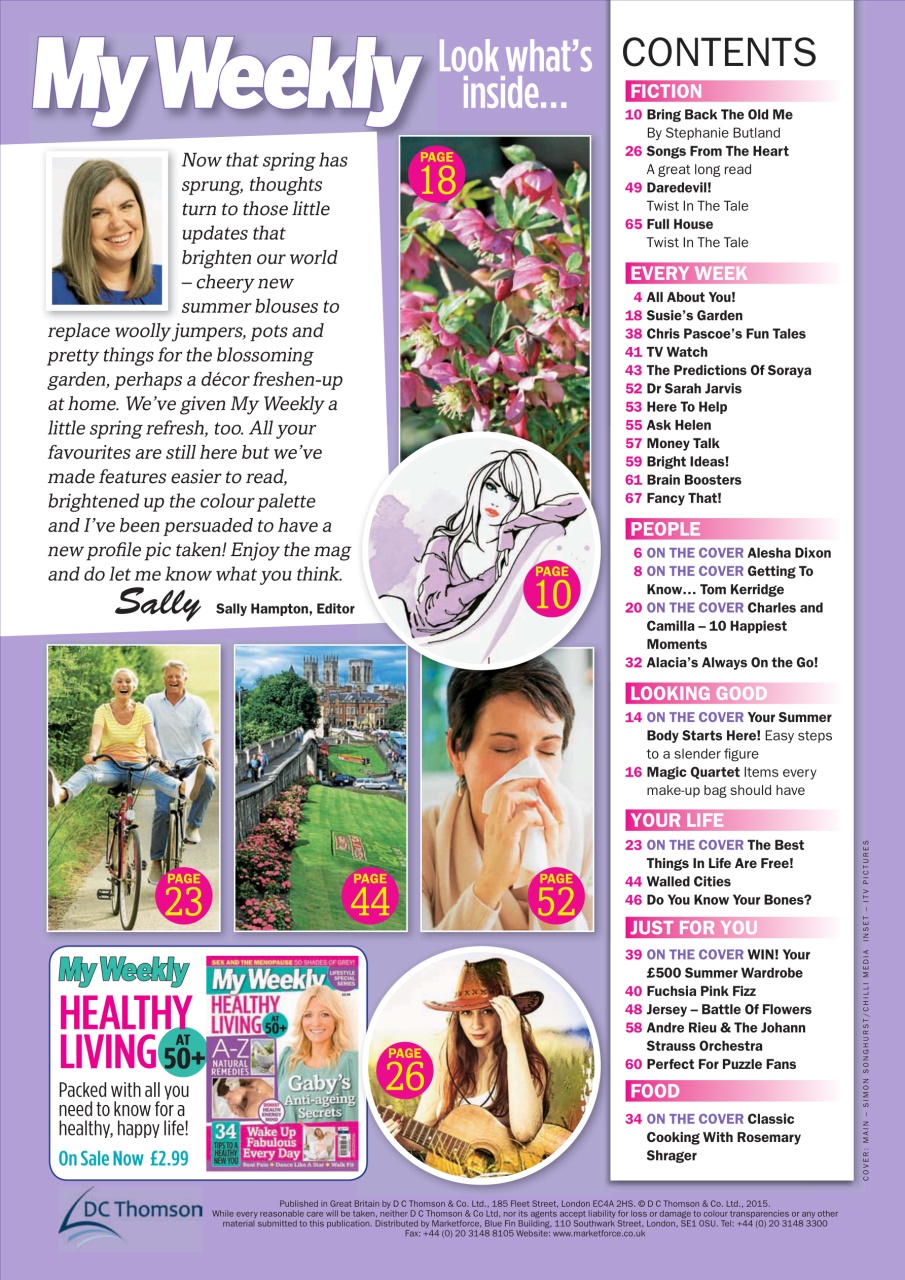 My Weekly Preview Pages