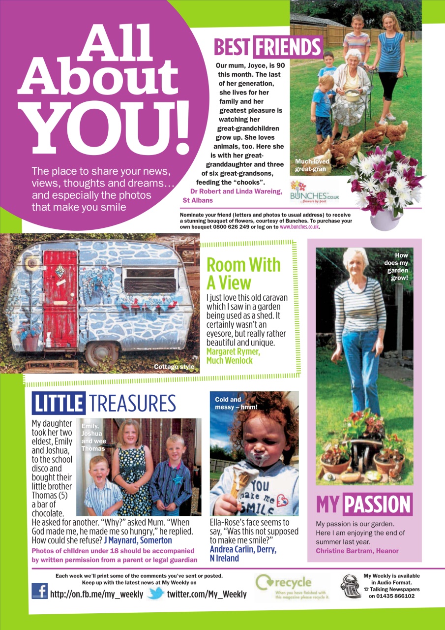 My Weekly Preview Pages