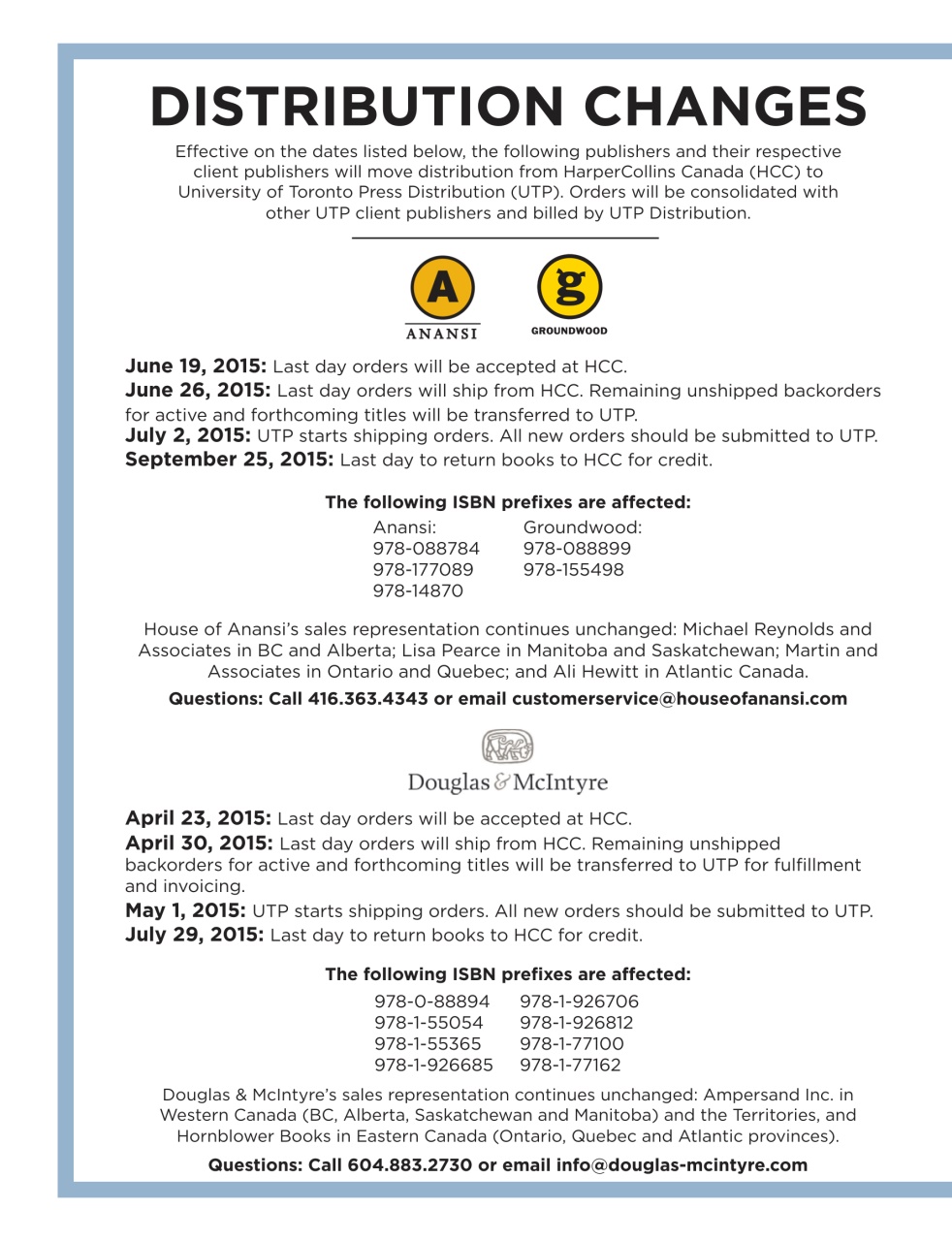 Quill & Quire Preview Pages