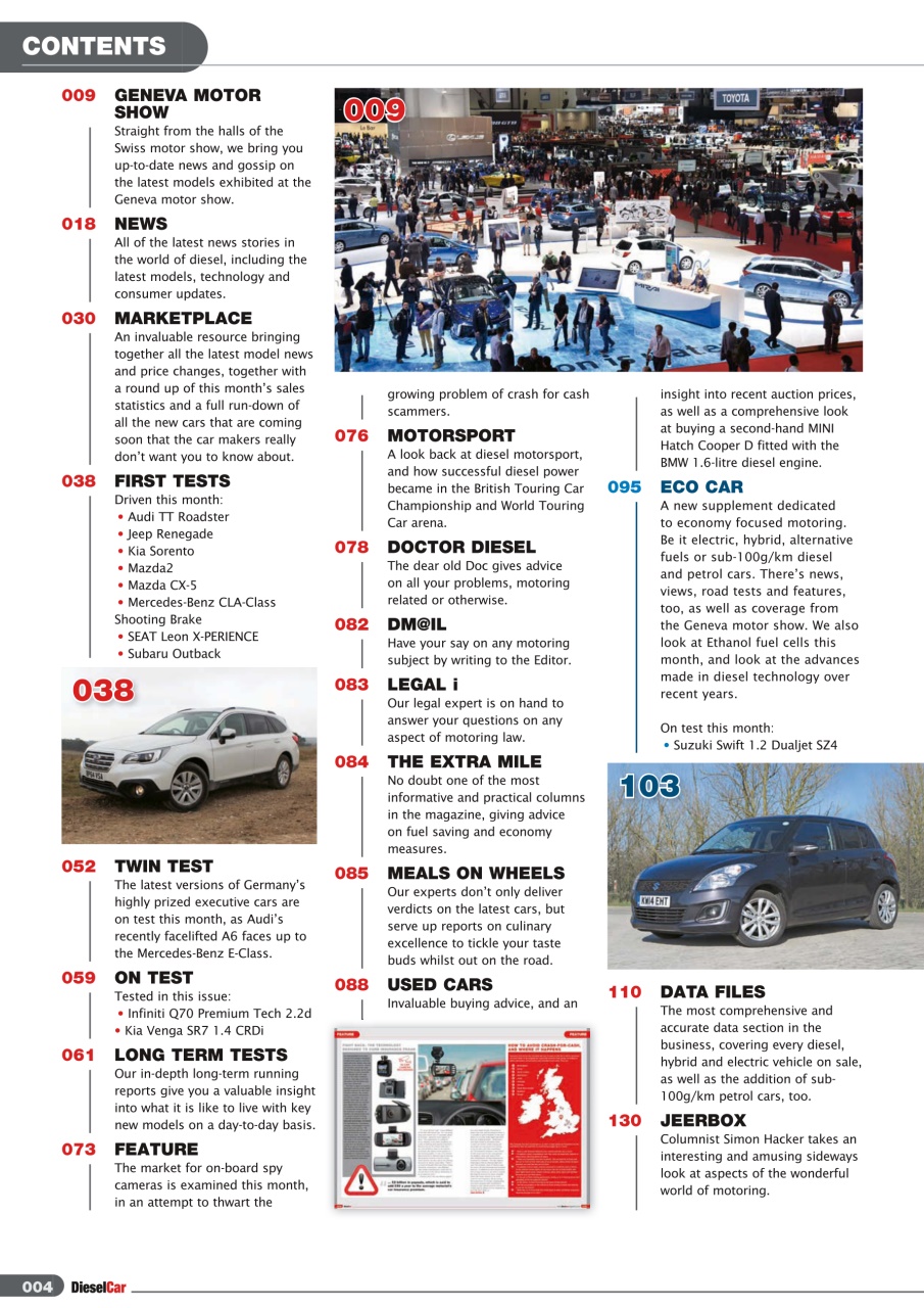 Diesel&EcoCar Magazine Preview Pages