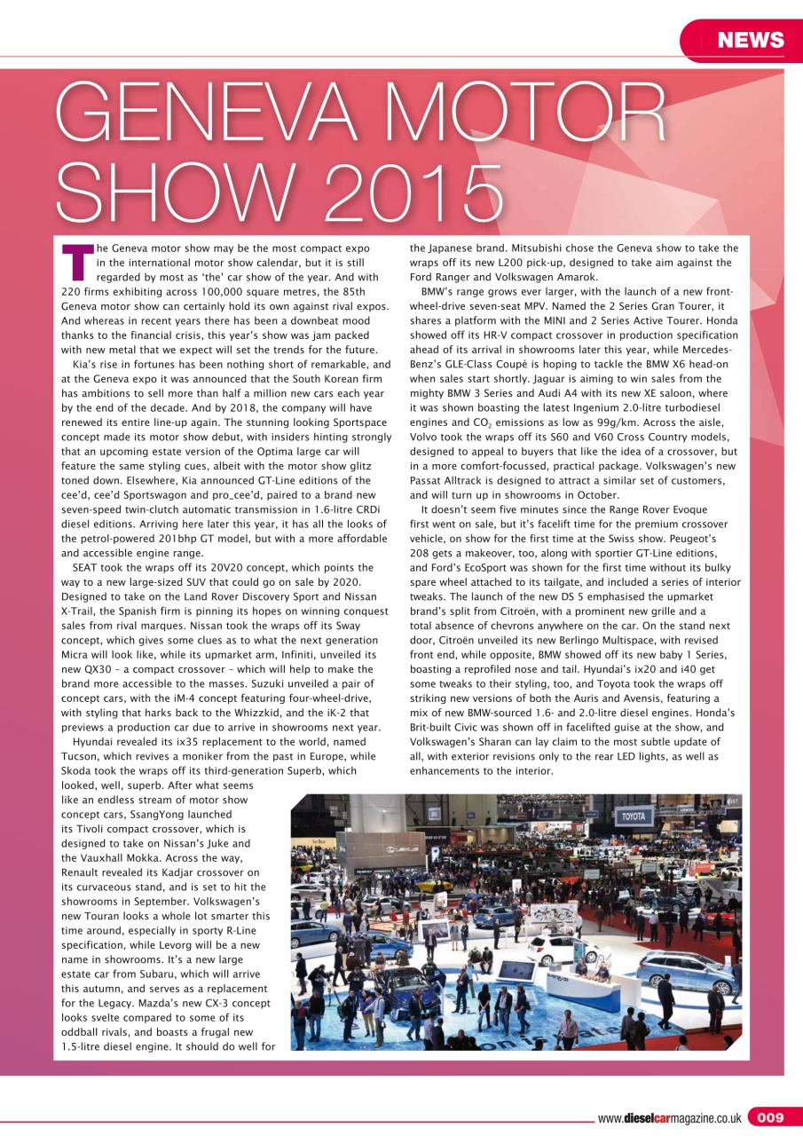 Diesel&EcoCar Magazine Preview Pages