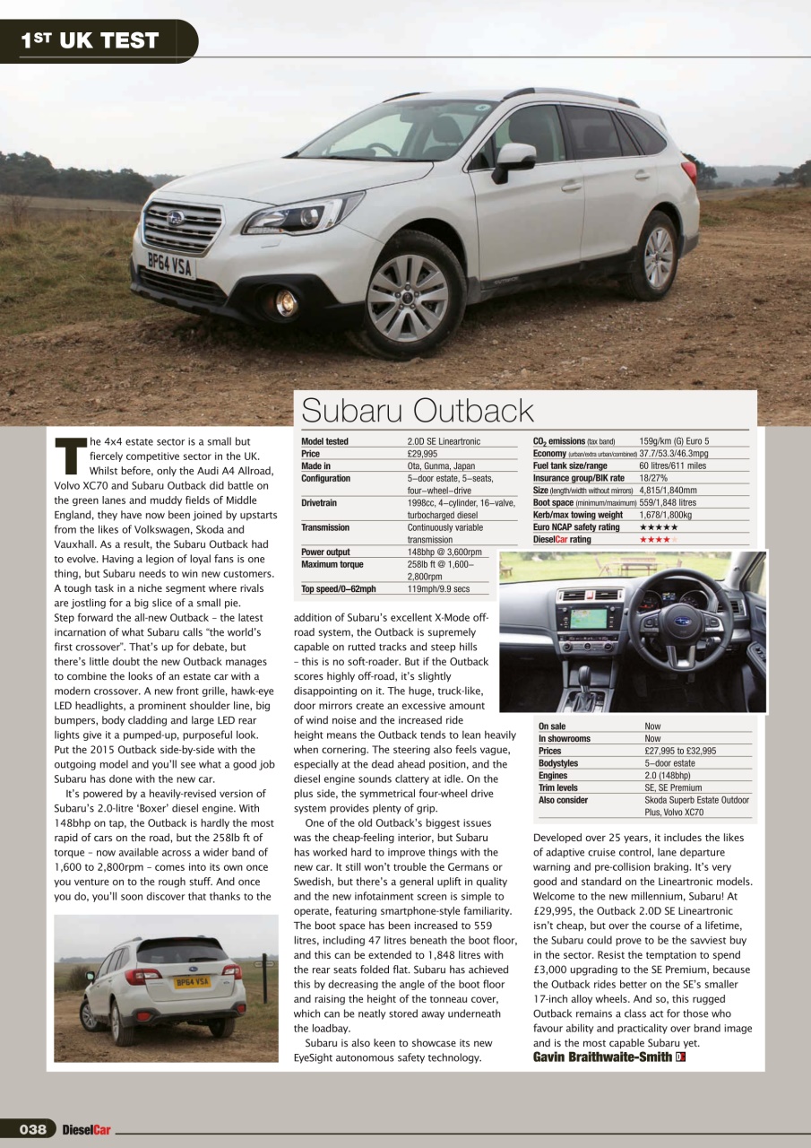 Diesel&EcoCar Magazine Preview Pages