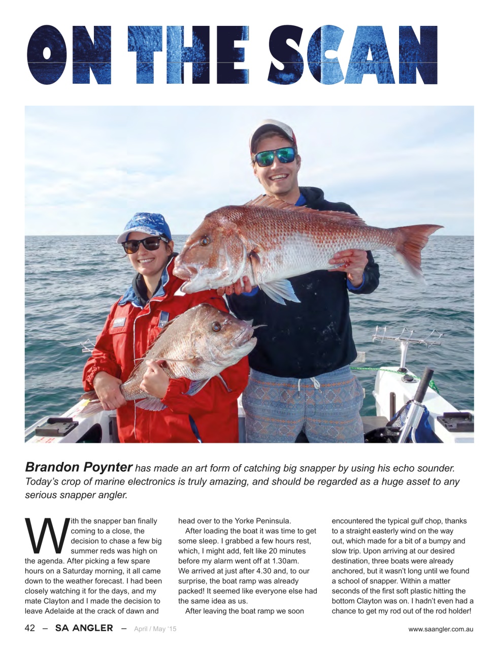 South Australian Angler Preview Pages