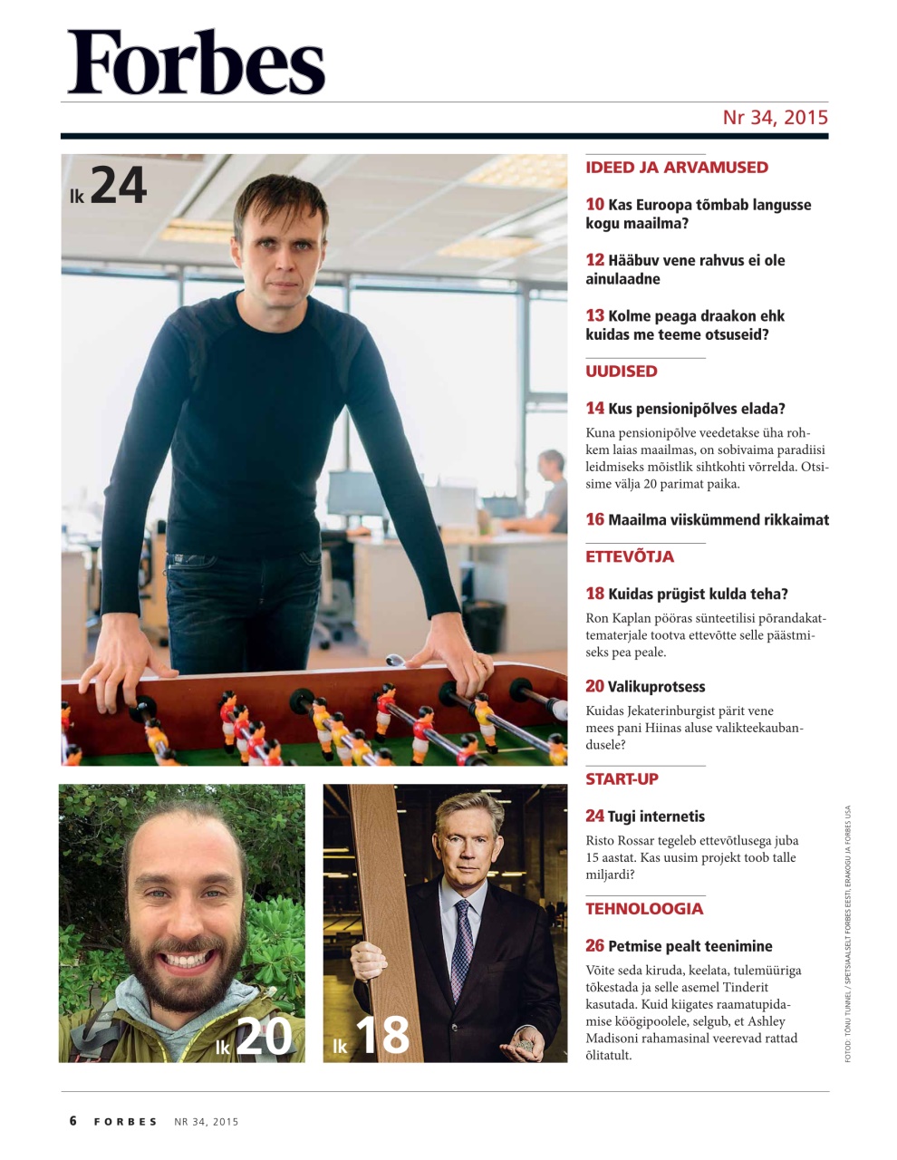Forbes Estonia Preview Pages