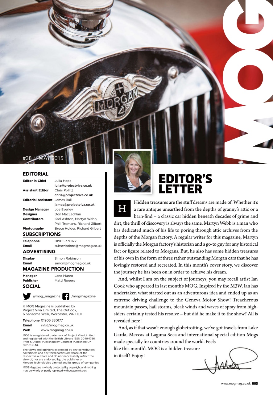 MOG Magazine Preview Pages