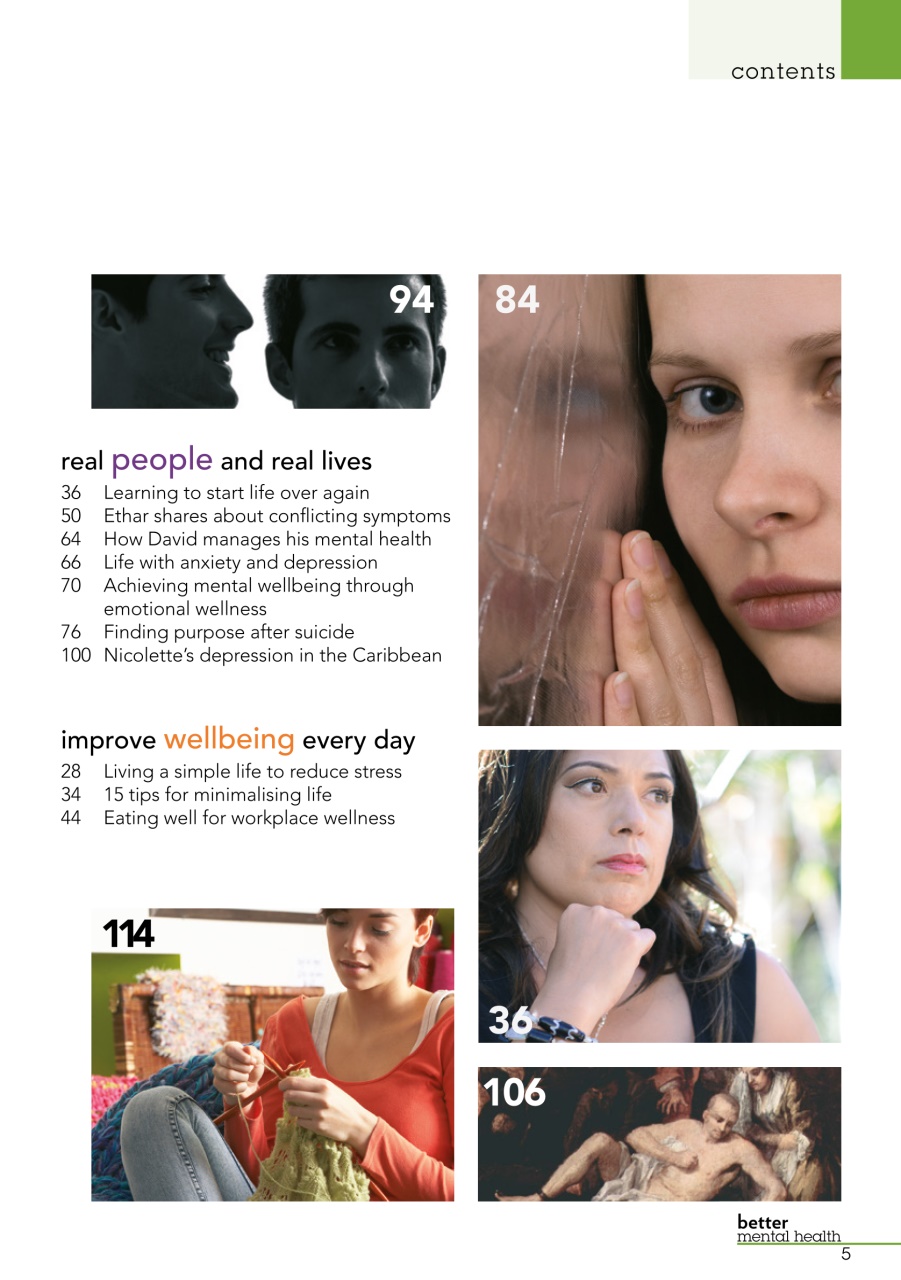 Better Mental Health Preview Pages