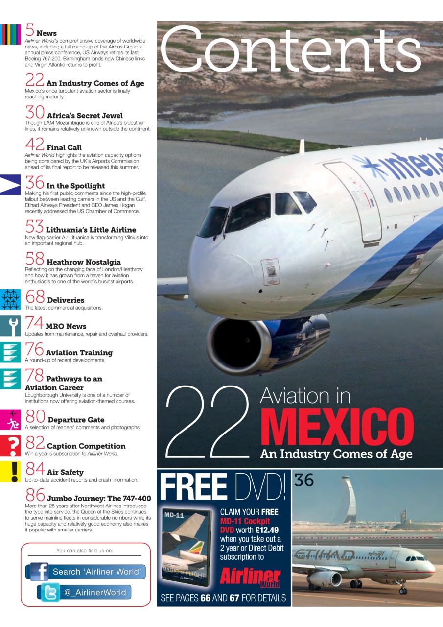 Airliner World Preview Pages