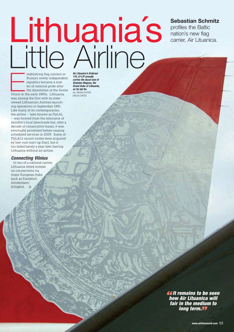Airliner World Preview Pages