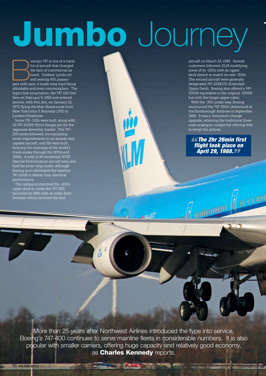 Airliner World Preview Pages
