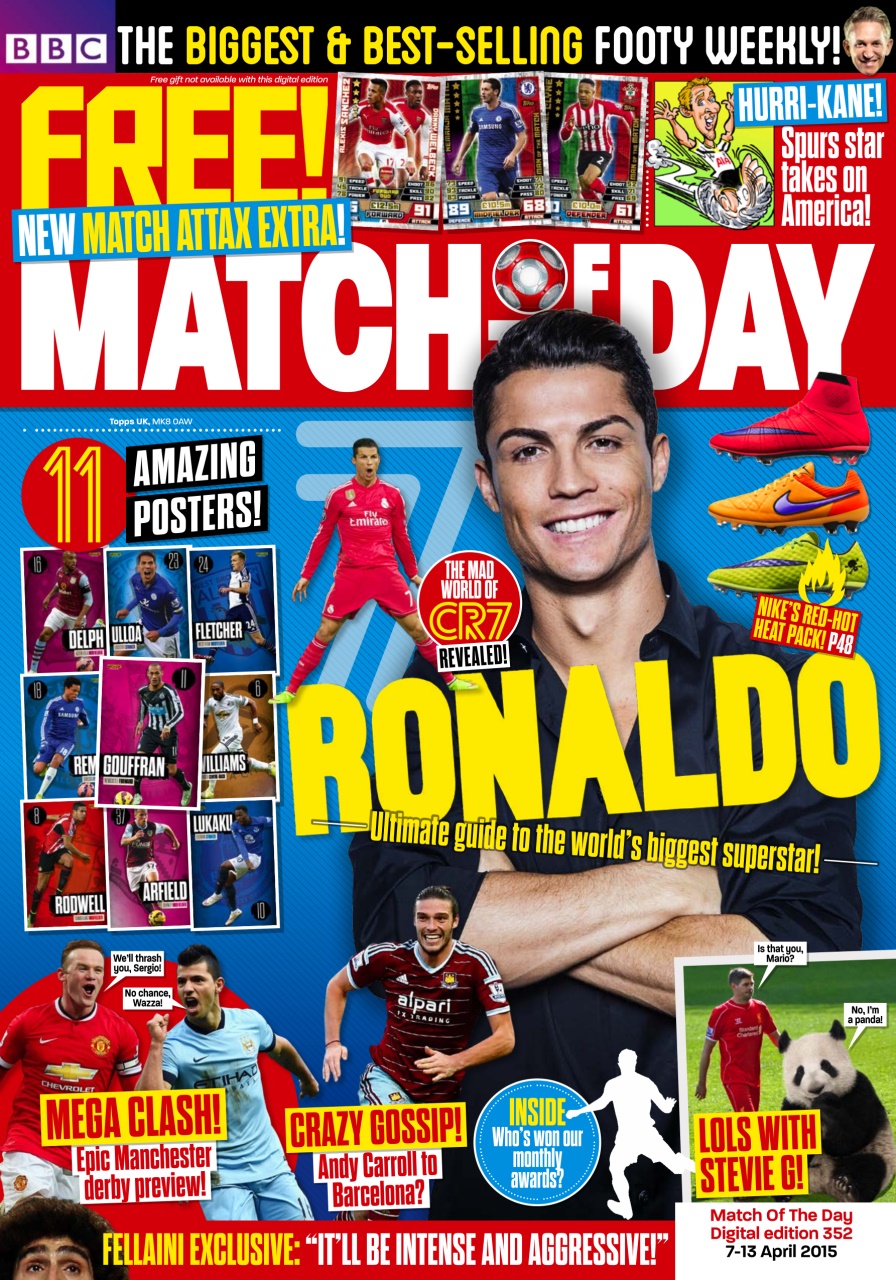 Match of the Day Preview Pages