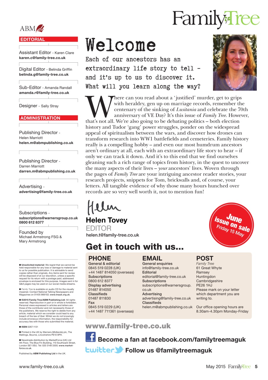 Family Tree Preview Pages