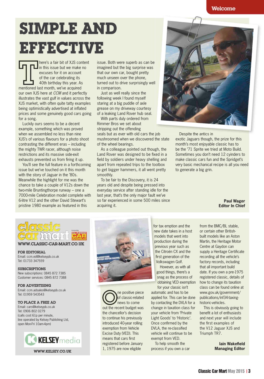 Classic Car Mart Preview Pages