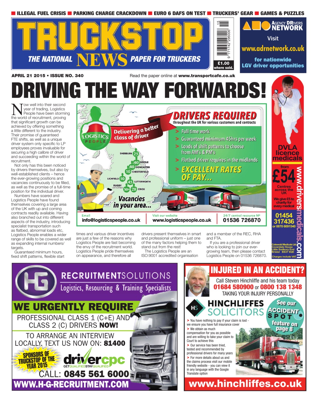 Truckstop News Preview Pages