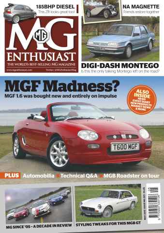 MG Enthusiast issue Vol.45 No.5 MGF Madness?