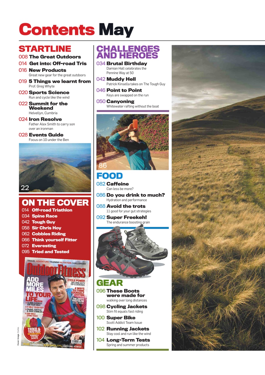 Outdoor Fitness & Adventure Preview Pages
