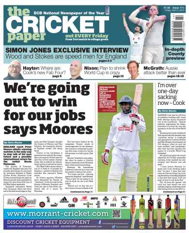 The Cricket Paper issue 3rd April 2015