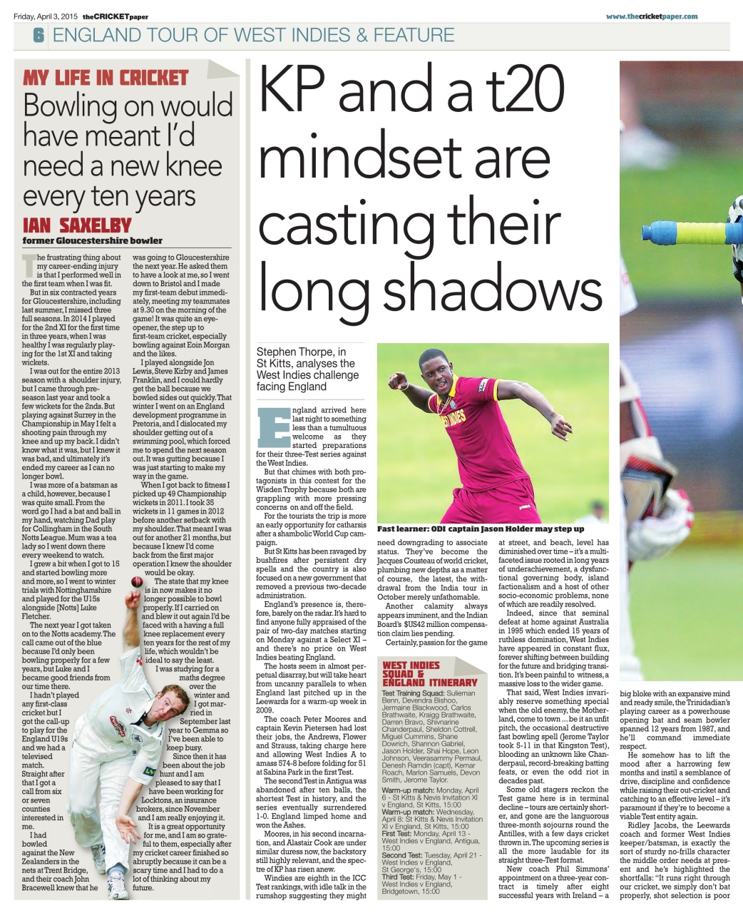 The Cricket Paper Preview Pages