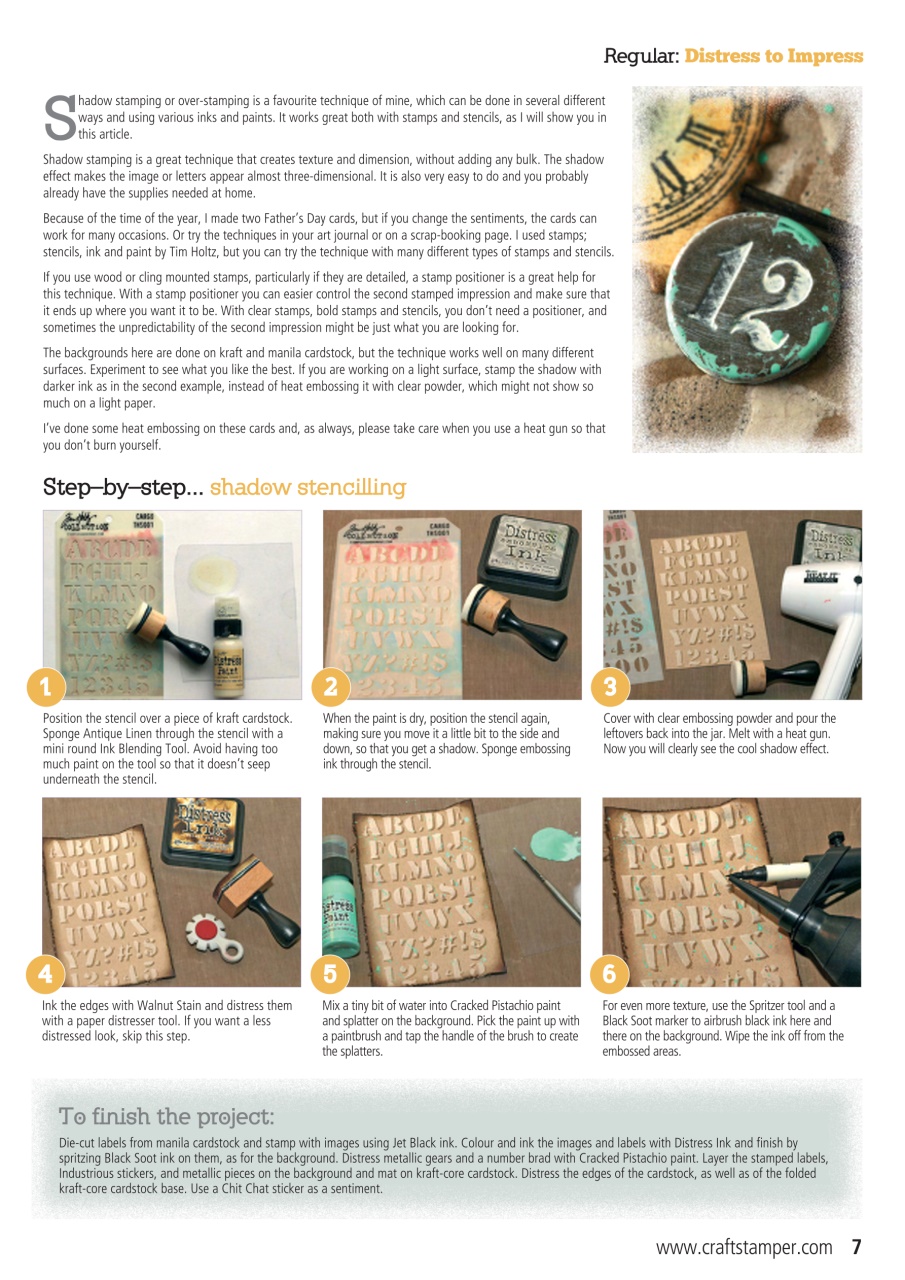 Craft Stamper Preview Pages