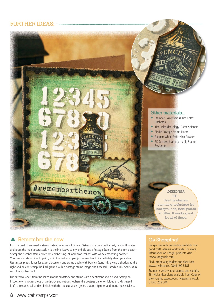 Craft Stamper Preview Pages