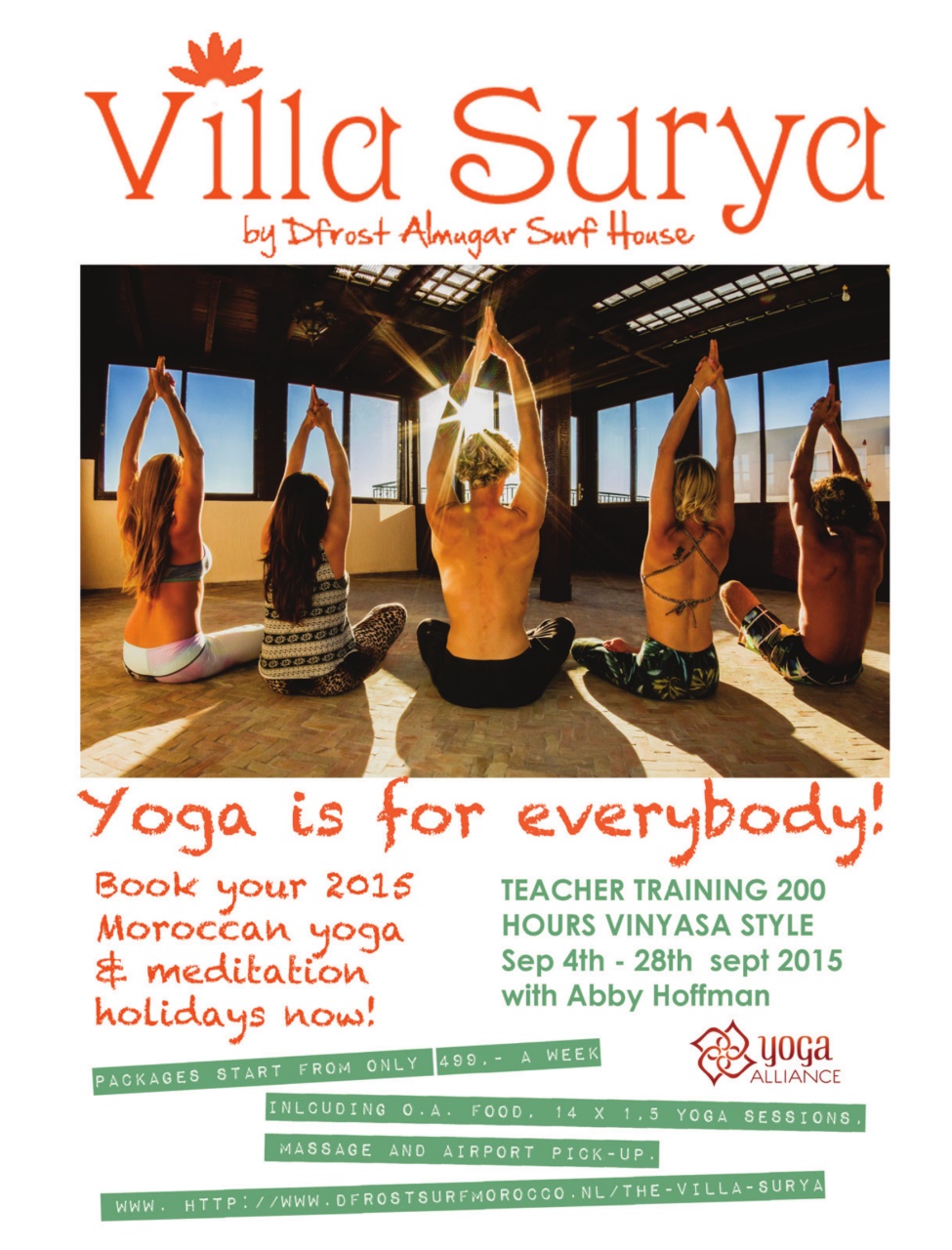 OM Yoga Magazine Preview Pages