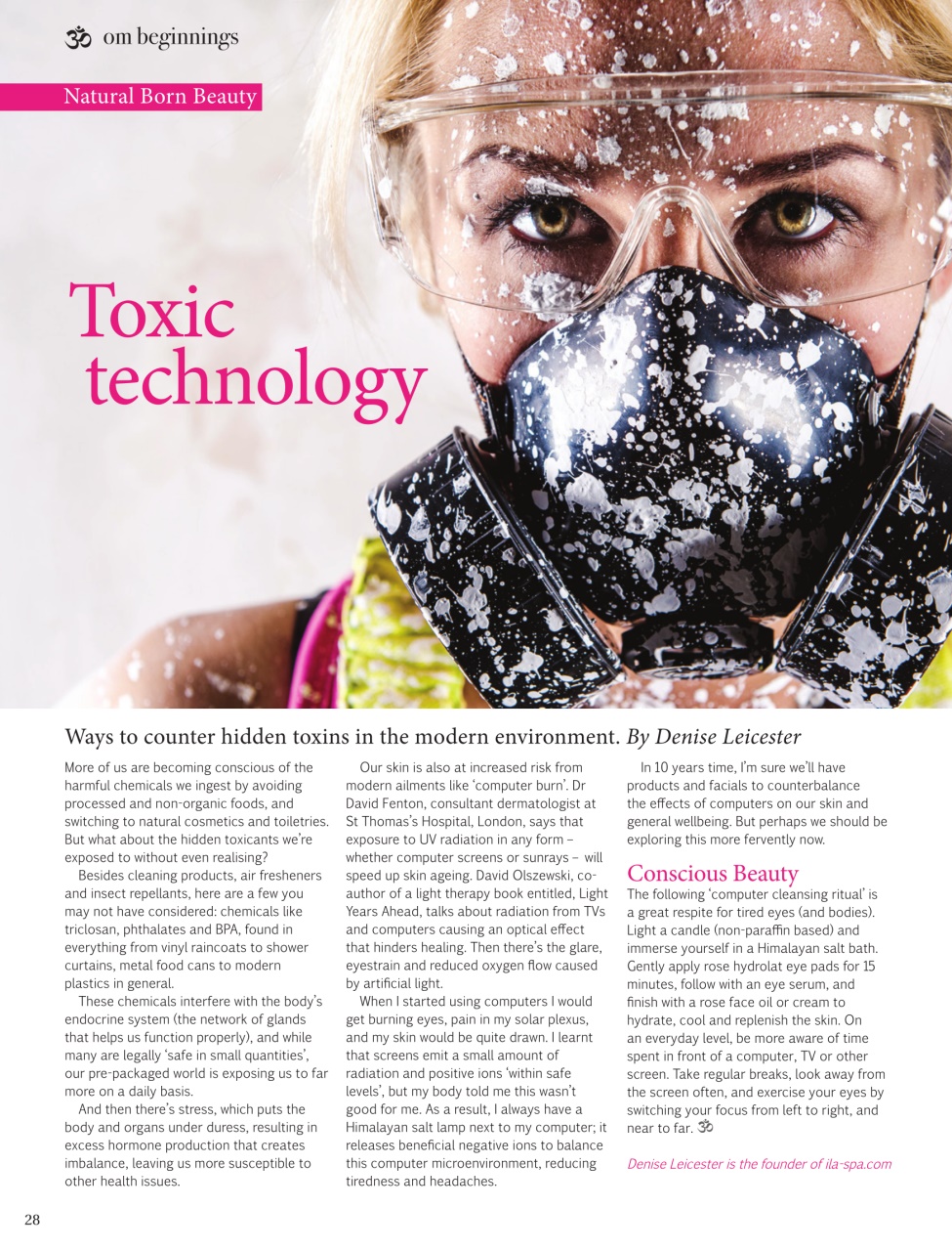 OM Yoga Magazine Preview Pages