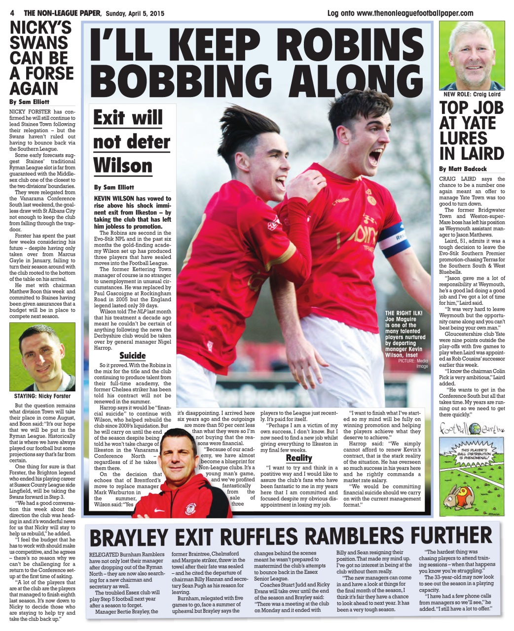 The Non-League Football Paper Preview Pages
