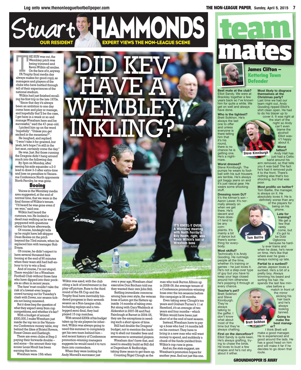 The Non-League Football Paper Preview Pages