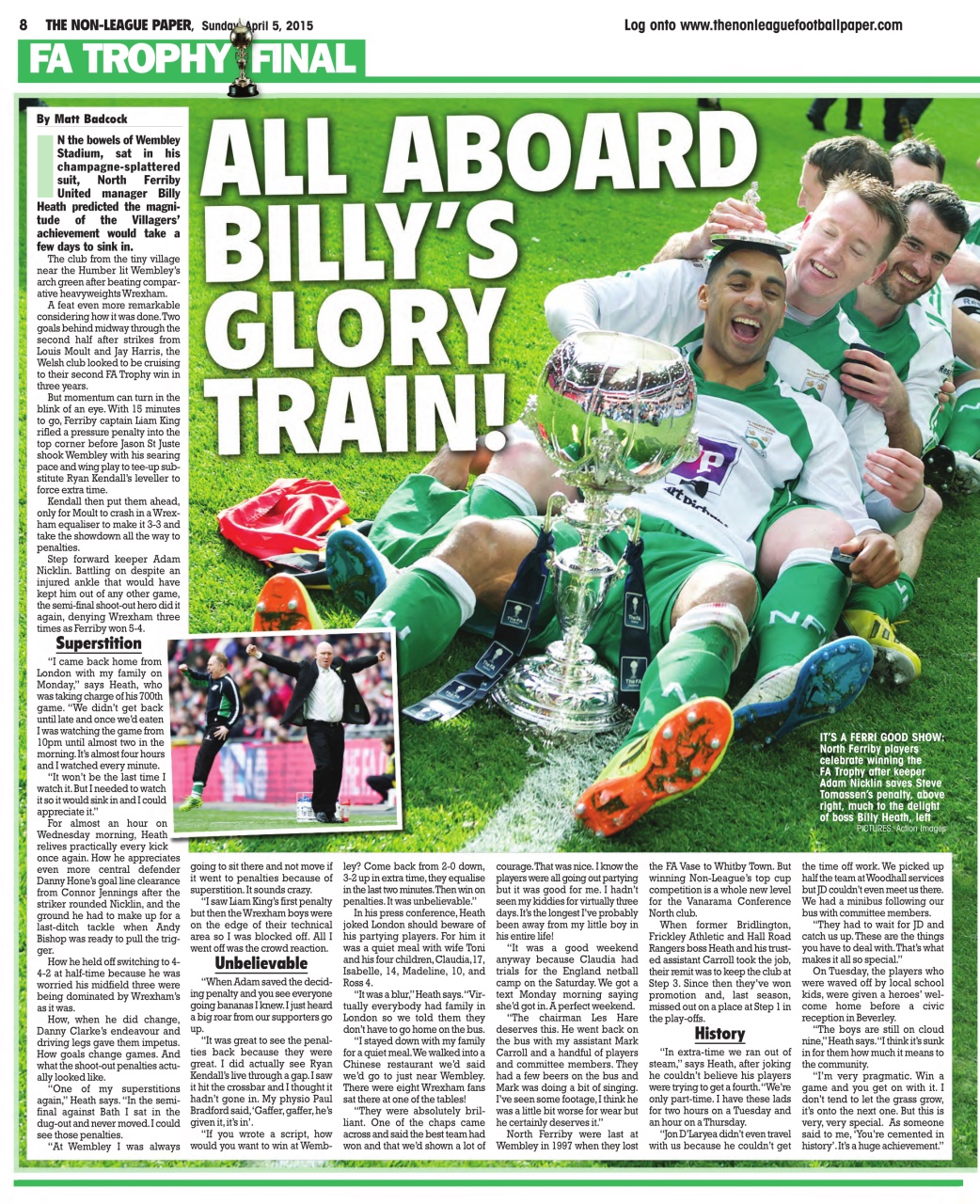 The Non-League Football Paper Preview Pages