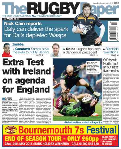 The Rugby Paper issue 5th April 2015