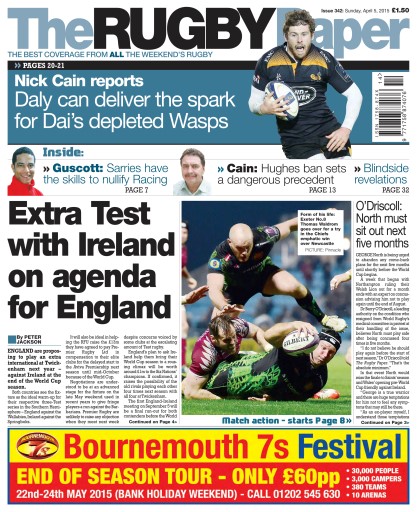 The Rugby Paper issue 