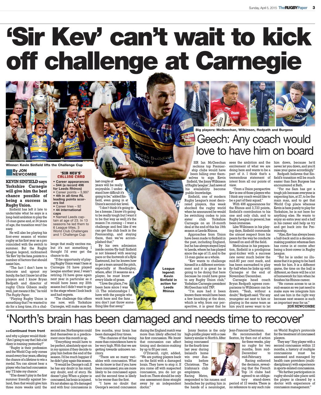 The Rugby Paper Preview Pages