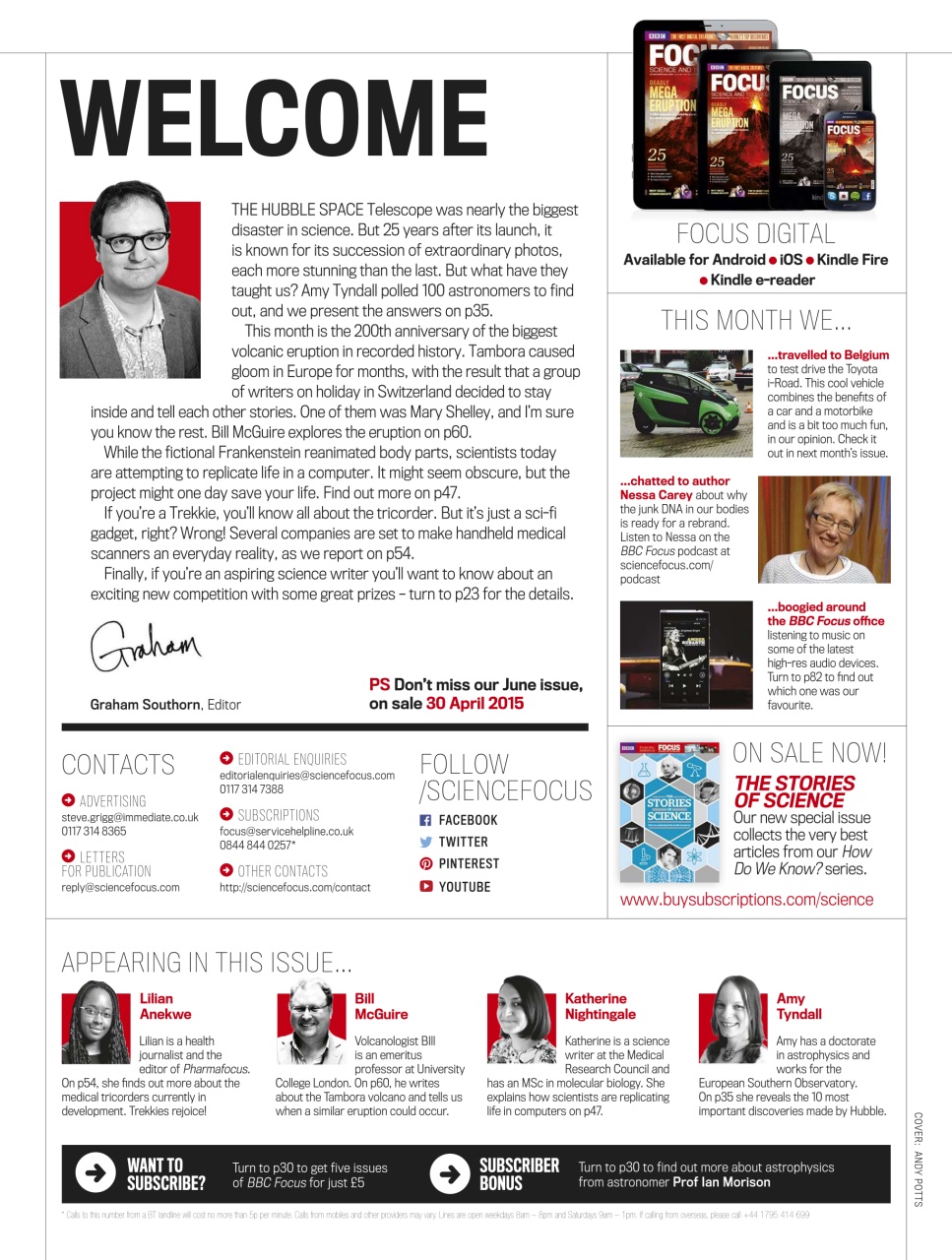 BBC Science Focus Magazine Preview Pages