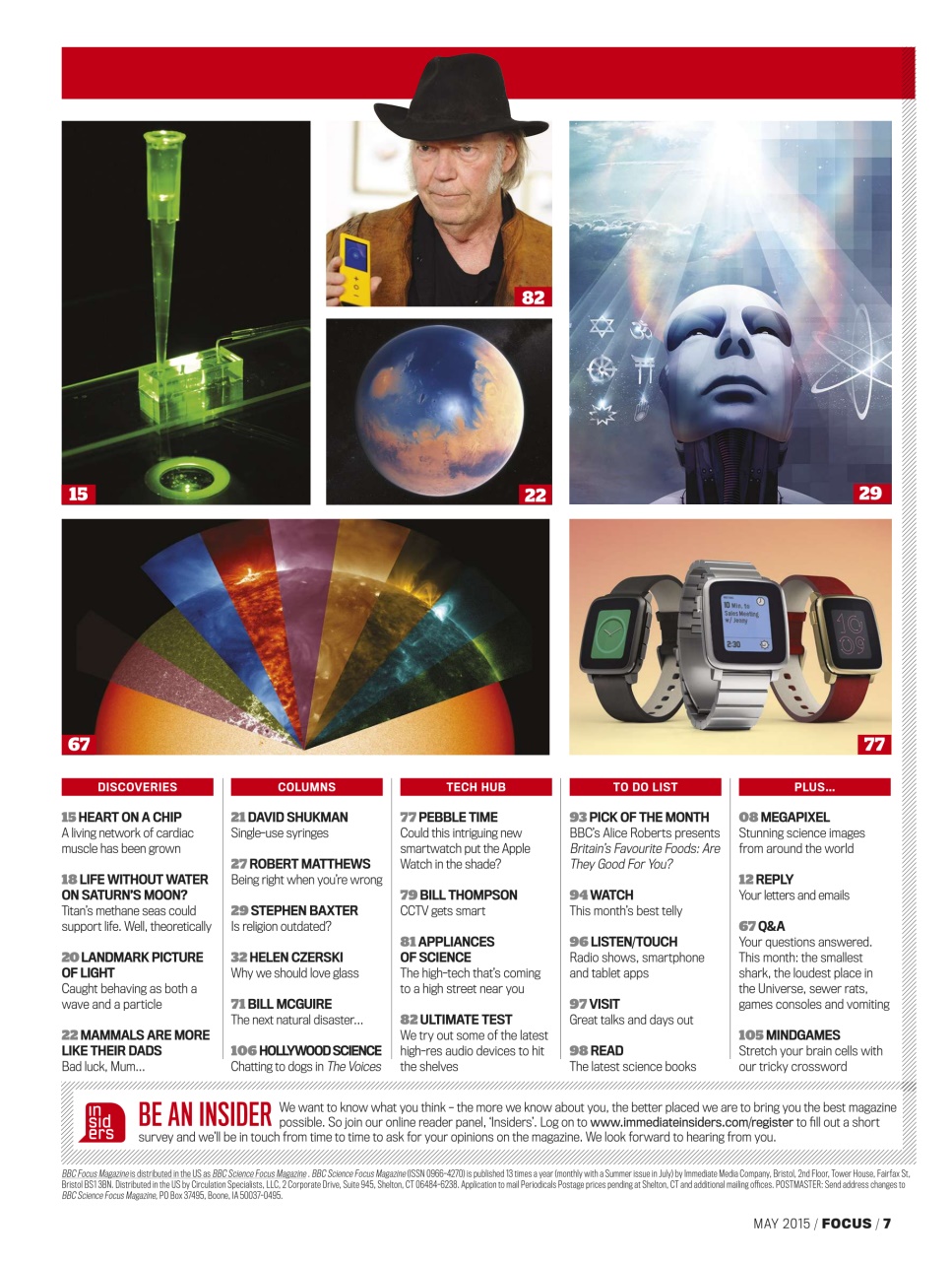 BBC Science Focus Magazine Preview Pages