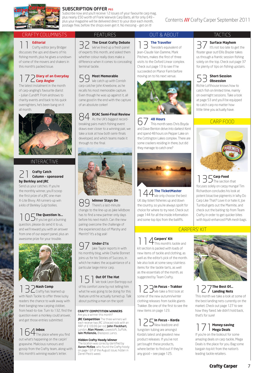 Crafty Carper Preview Pages