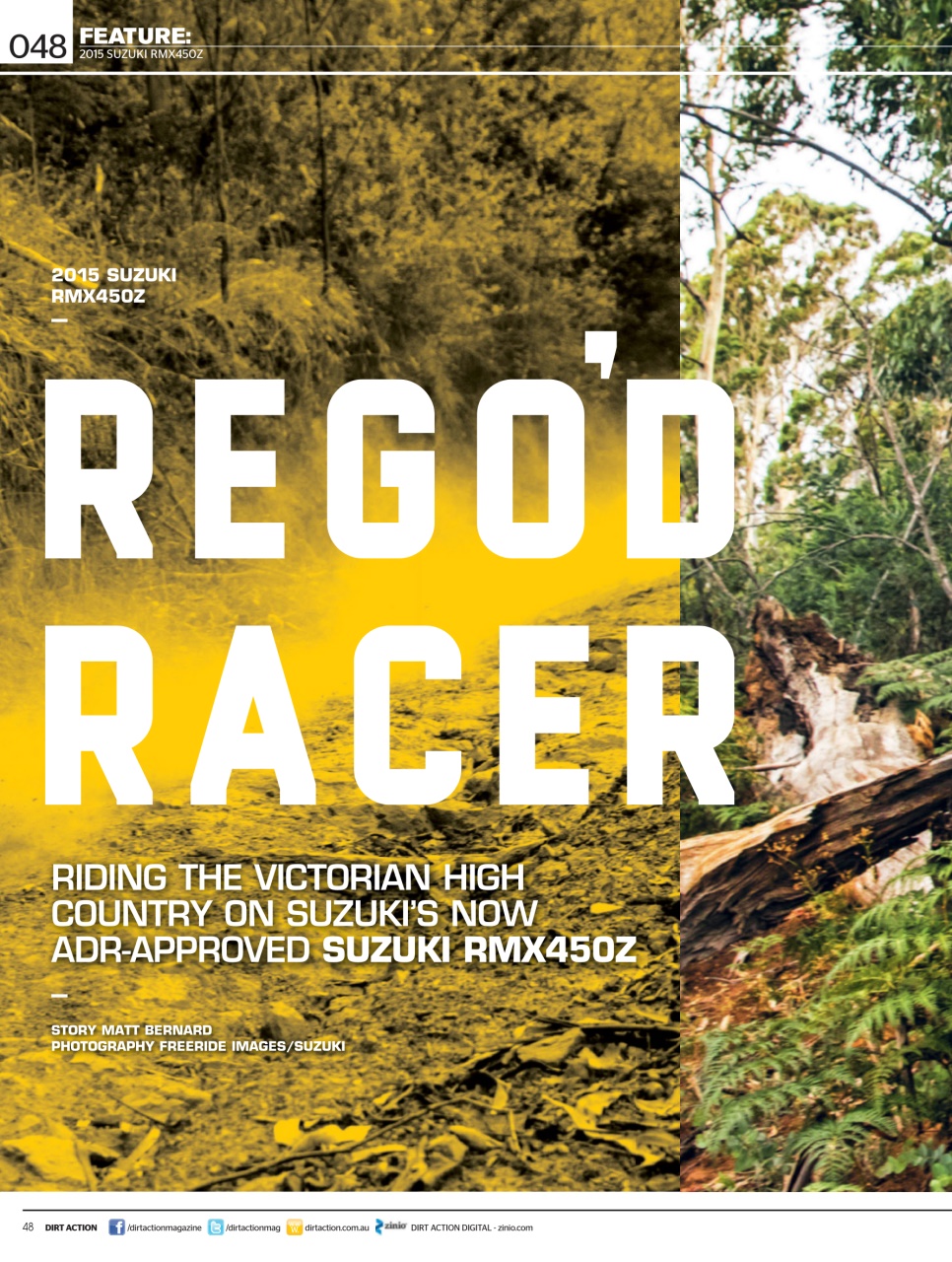 Dirt Action Preview Pages