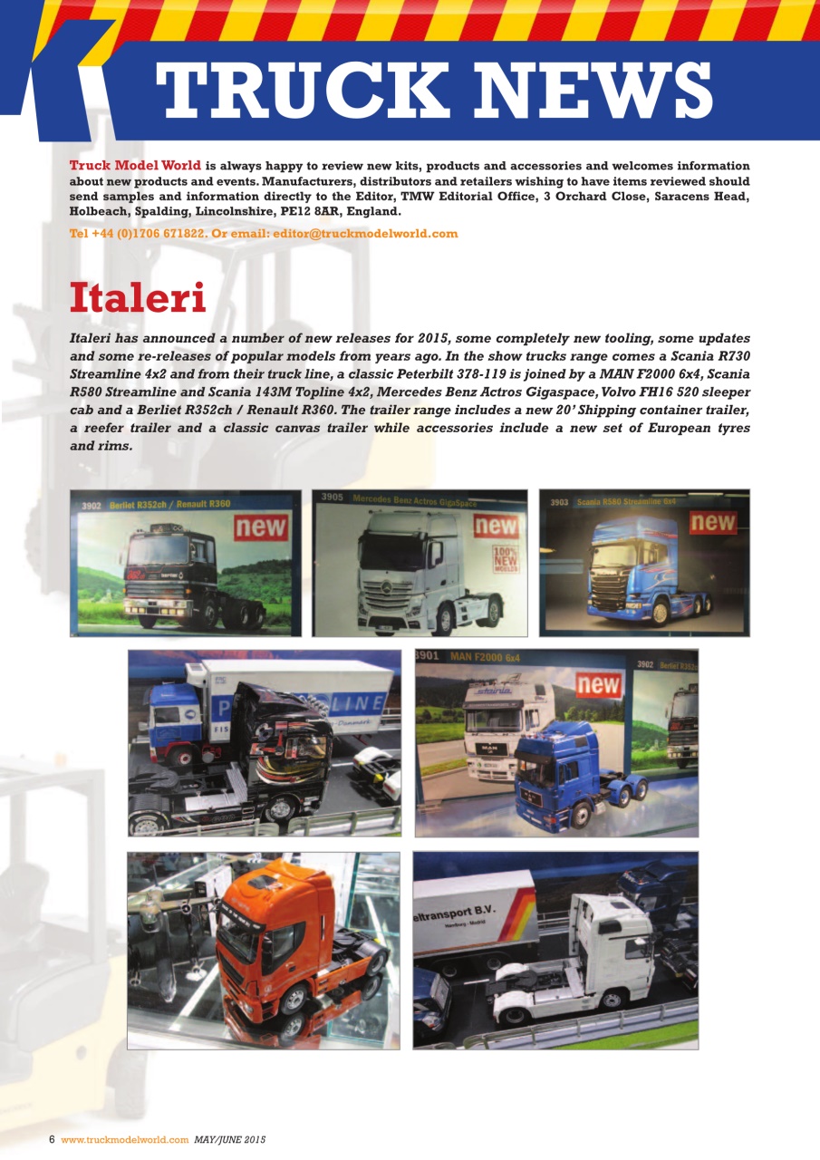 Model Car Truck Motorcycles World Preview Pages