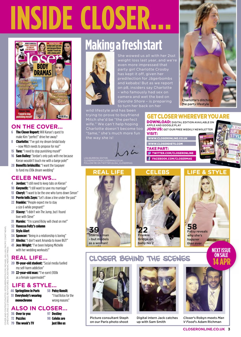 Closer Preview Pages