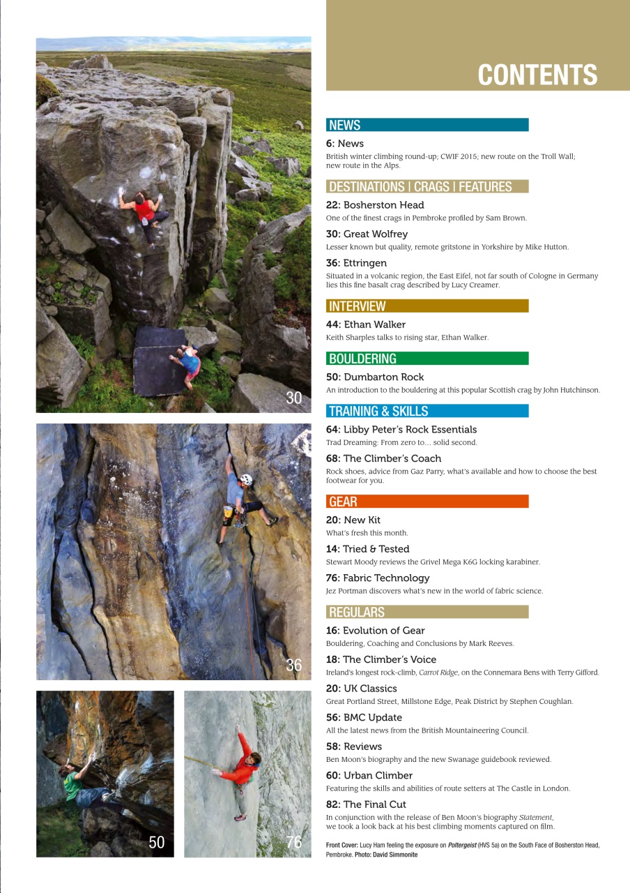 Climber Preview Pages