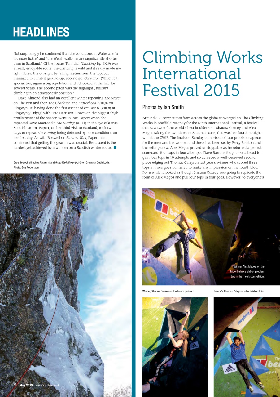 Climber Preview Pages