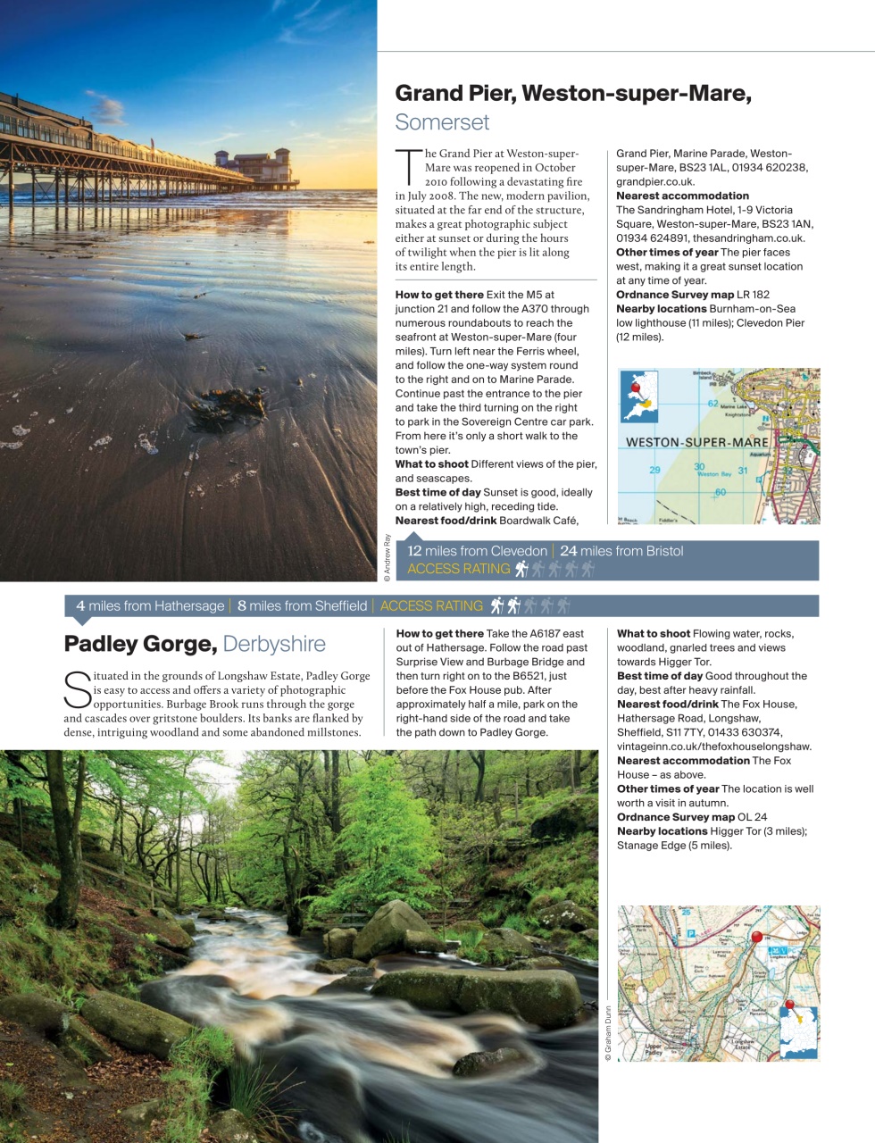 Outdoor Photography Preview Pages