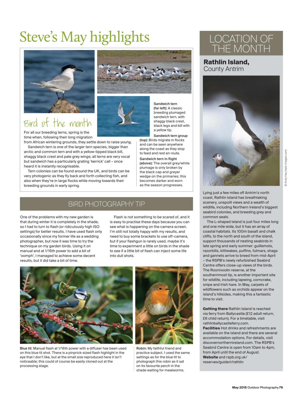 Outdoor Photography Preview Pages
